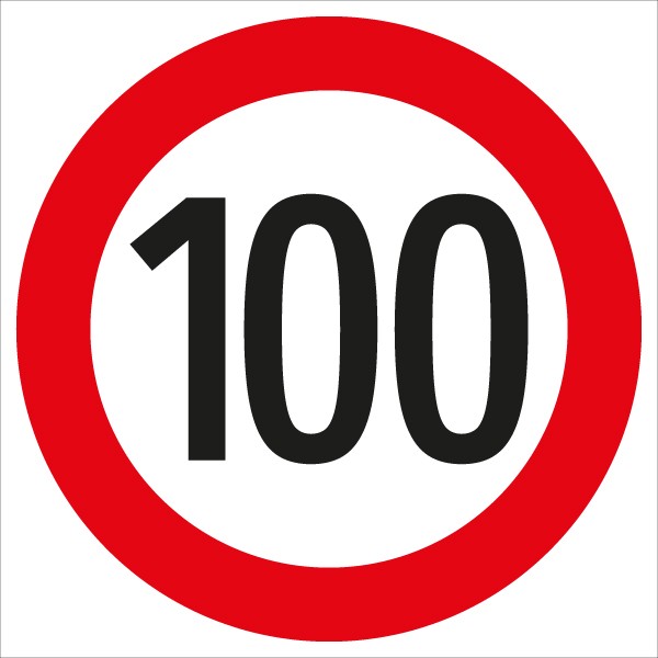 §52/10a Geschwindigkeitsbeschränkung 100 km/h