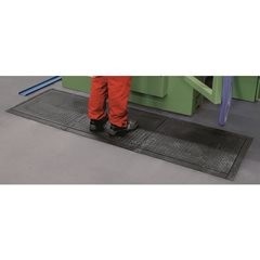 Anti-Ermüdungsmatte Comfort-Lok, aus Naturgummi, Einzelmatte, LxB 800 x 700 mm,