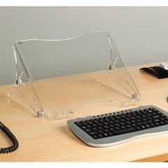 Notebookständer ERGONOTE®, für Notebooks bis 15,4'', Acryl transparent.