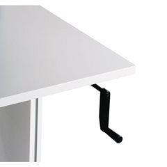 Arbeitstisch WB, mit Handkurbel, BxT 1500 x 800 mm.