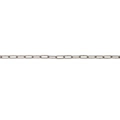Edelstahlkette, Gliederstärke 6 mm, Länge 10 m.