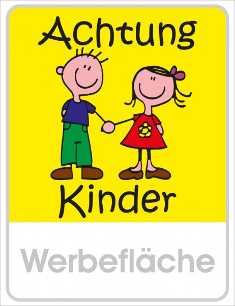 Kinder-Warntafel 310x470/2