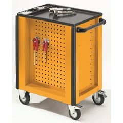 Werkzeugwagen, 6 Schubladen mit absoluter Einzelauszugsperre, HxBxT 930 x 700 x