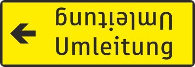 §53/16b Umleitung Wegweiser | Alrond Ausführung