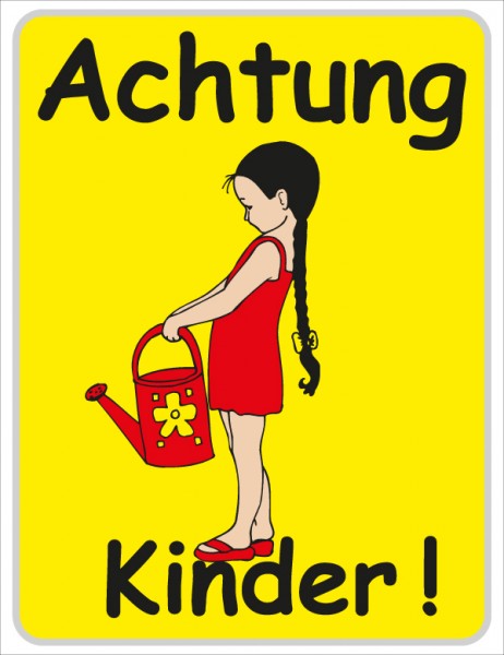 Kinder-Warntafel 470x630/2