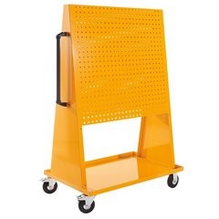 Werkzeugmobil, Tragfähigkeit 200 kg, Außenmaße LxBxH 1100 x 650 x 1545 mm.