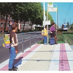 Systemgeländer, Standrohr A, zum Aufdübeln.