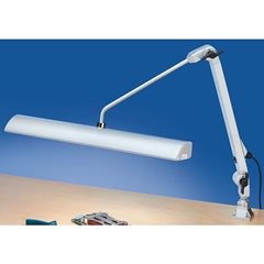 Universal-LED-Gelenkleuchte, Leistung 12 W, Leuchtkopfbreite 355 mm, 5000 K, dimmbar.