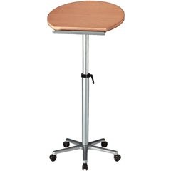 Stehpult, ergonomisch, BxT 600 x 520 mm, höhenverstellbar, Buche Dekor.
