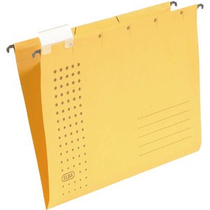 Hängemappe chic, Karton (RC), 230g/m², A4, gelb