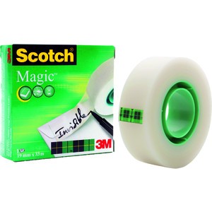 Klebeband Magic™ Tape 810, Zelluloseacetat, 19 mm x 33 m, transparent