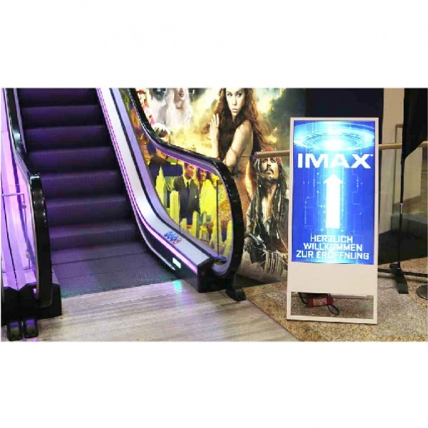 D-Stand Digitaler Kundenstopper/Schaukasten 32 Zoll