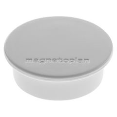 Magnet DISCOFIX COLOR, Ø 40 mm, VE 40 Stk, grau.