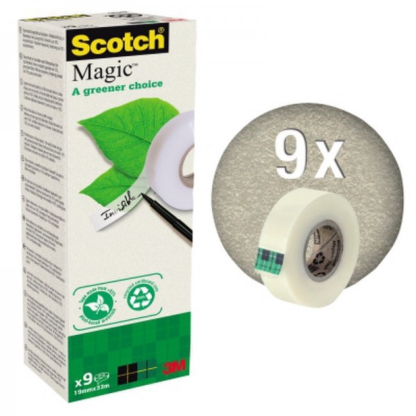 Scotch Klebefilm Magic A greener choice 90019339 9 St./Pack.