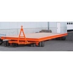 Schwerlastanhänger, 32 t, Drehschemel-Lenkung, Ladefläche 5,0 x 2,0 m.