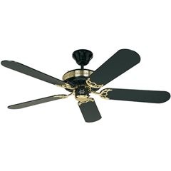 Deckenventilator BLACK MAGIC, Rotorblatt-Ø 1320 mm, ohne Leuchte.