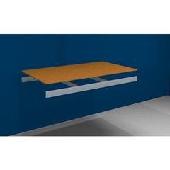 Zusatzfachebene, mit Traversen und Spanplatte, BxT 1500 x 800 mm.