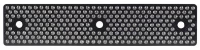 Rückstrahler für Leitpflock Swareflex Type 3370 mit 3 Bohrungen, weiß, 40x180mm