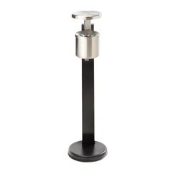 Sicherheits-Standascher mit Dach, Volumen 2,25 l, Edelstahl.