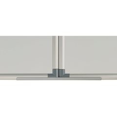 Wand-Klapptafel, Stahlblech, beschichtet, BxH 1200 x 1000 mm.