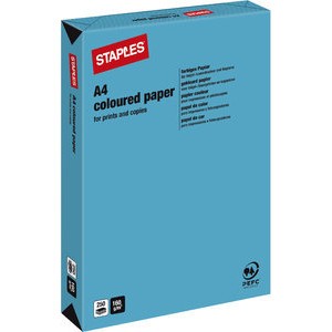 Multifunktionspapier, A4, 160g/m², deep blue / royalblau, intensiv