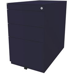 Standcontainer Note™, mit 2 Universalschubladen, 1 Hängeregistratur, mit Top, Ti
