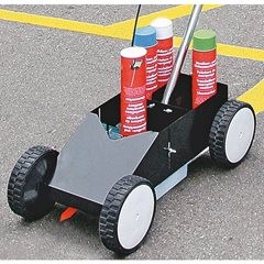 Markierungsspray, Inhalt 600 ml, VE 12 Dosen, grau.