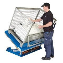 Hub-Neigegerät, G-Plattform, Neigen über lange Seite, Breite 1300 mm, für Gegengewichtsstapler.