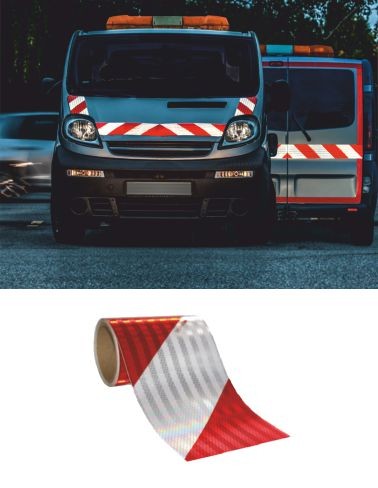 Warnmarkierungen Format 423/423mm, Ausführung Folie Typ 1 (rückstrahlend) Preis per Garnitur