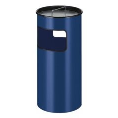Kombiascher, Volumen 50 l, HxØ 690 x 320 mm, blau.