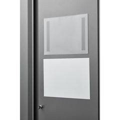 magnetofix-Sichttasche, VE 2 Stk, DIN A4 hoch.