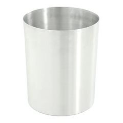 Papierkorb, rund, Volumen 13 l, Aluminium.