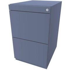 Standcontainer Note™, mit 2 Hängeregistraturen, Höhe 698 - 731 mm, ohne Top, bla