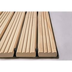Holzlaufrost Yoga, Buche hell, pro lfd. m, ohne Anschrägung, Breite 1200 mm.