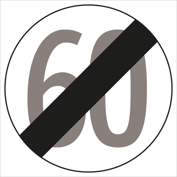 §52/10b Ende der Geschwindigkeitsbegr. 60 km/h