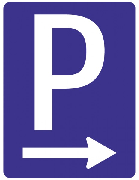 §53/1b Zum Parkplatz <--- od. -->