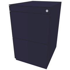 Standcontainer Note™, mit 2 Hängeregistraturen, Höhe 704 - 737 mm, mit Top, oxfo