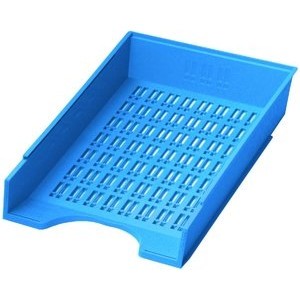 Briefkorb, PS, C4, 256 x 370 x 70 mm, blau