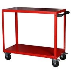 Montagehilfswagen, mit 2 Etagen, LxBxH 1080 x 750 x 1000 mm.