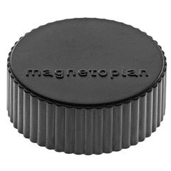 Magnet DISCOFIX MAGNUM, Ø 34 mm, VE 50 Stk, schwarz.