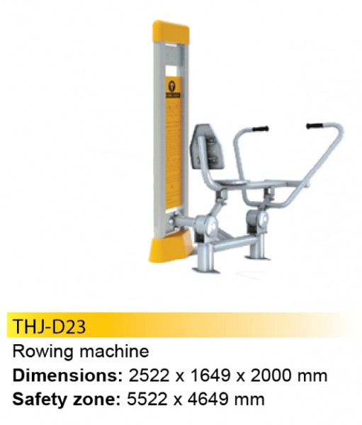 Rudermaschine Einzelstation