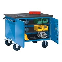 Montagewagen, Schrank 2-türig, Tragfähigkeit 500 kg.