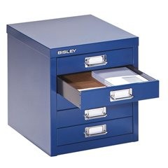 MultiDrawer™ 39er Serie, DIN A4, 5 Schubladen, lichtgrau.