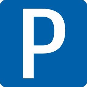 §53/1a Parken | flaches Verkehrszeichen