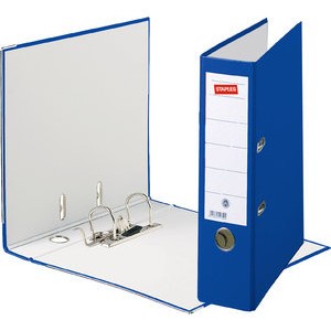 Ordner Color, PP, Einsteckrückenschild, A4, 80 mm, blau