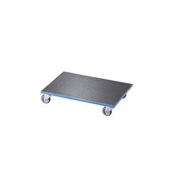 Transportroller NEO, für Euroformate 600 x 400 mm, Tragfähigkeit 250 kg.