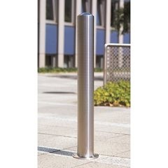 Edelstahlpoller, zum Aufdübeln, Ø 108 mm.