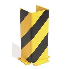 Anfahrschutz, Stahl, HxBxT 400 x 148 x 160 mm, U-Profil.