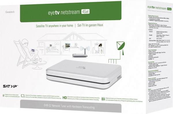 Eyetv Netstream 4sat Dvb S2 Receiver Einkabeltauglich