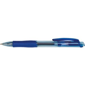 Kuli, Einweg, Druckmechanik, M, transluzent, Schreibf.: blau